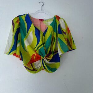 CLEARANCE!!- Flying Tomato Colorful Shirt Size Medium